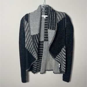 CAbi Patchwork Circle Cardigan size Sm